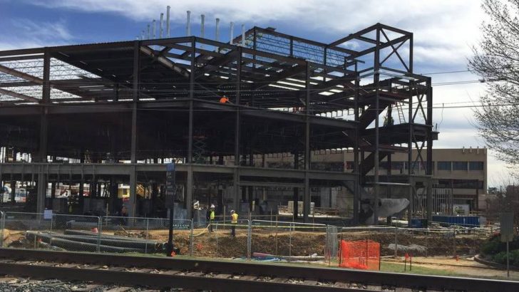 What’s that gonna be … behind Arlington City Hall?